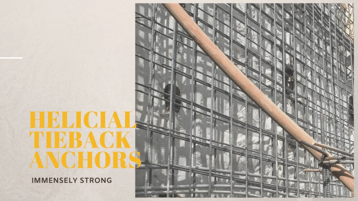 Helical Tieback Anchors Immense Strength For Your Retaining Wall 5120