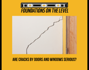 a photo of a crack leading from a doorway with the title of the blog