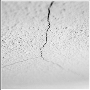 Ceiling Crack repair in California by Foundations on the Level