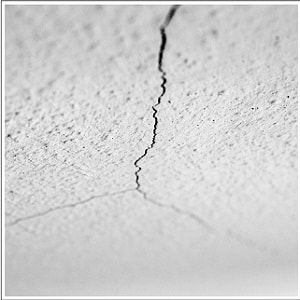 Cracked ceiling Newport Beach